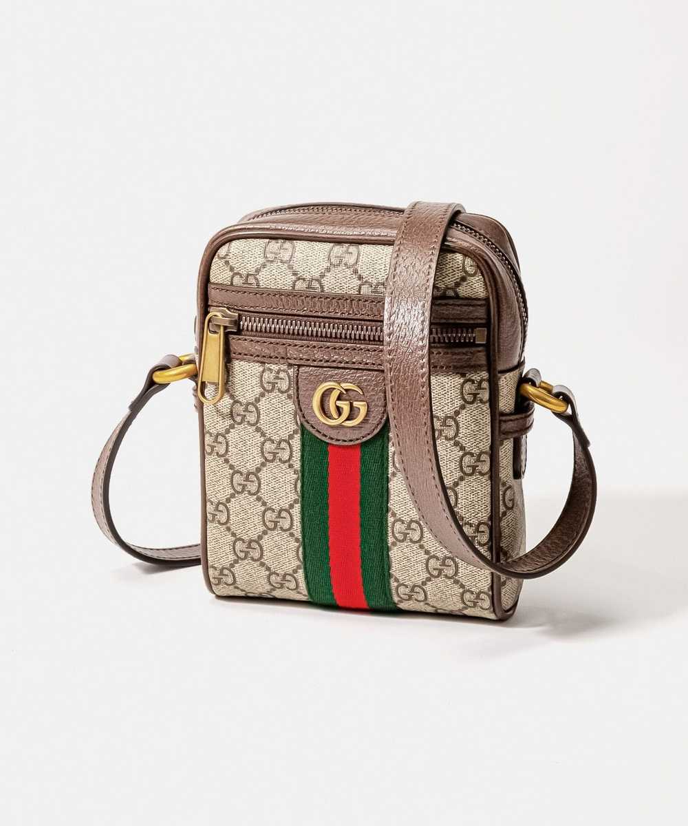 Gucci Gucci Ophidia Supreme Diagonal Leather Mini… - image 1