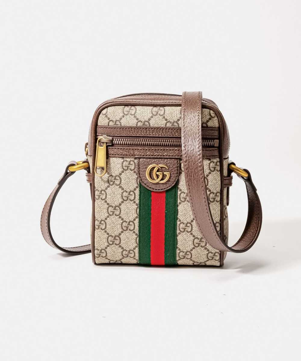Gucci Gucci Ophidia Supreme Diagonal Leather Mini… - image 3