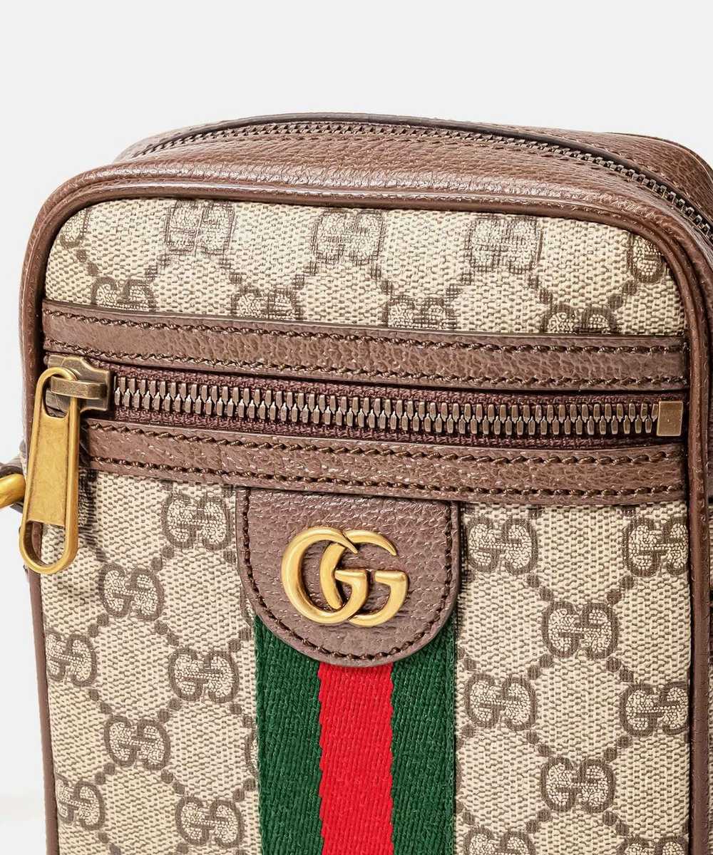 Gucci Gucci Ophidia Supreme Diagonal Leather Mini… - image 6