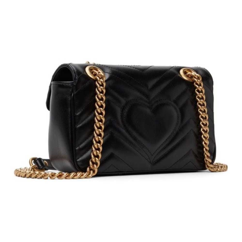 Gucci Gucci Marmont Black Mini GG Shoulder Bag - image 3
