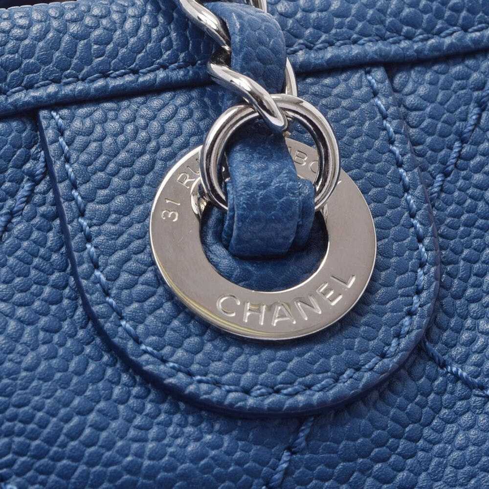 Chanel Chanel Matelasse Chain Tote Blue Silver Ha… - image 9