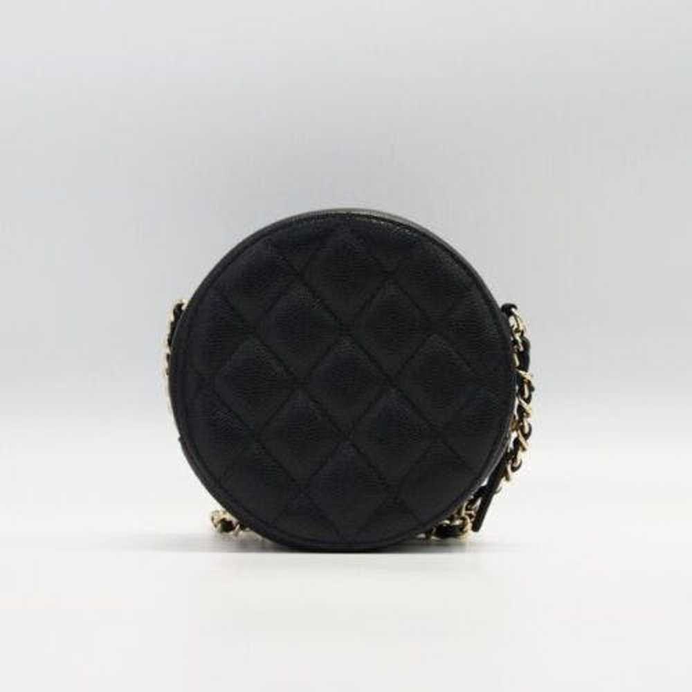 Chanel Chanel Matelasse Round Chain Pouch Shoulde… - image 2