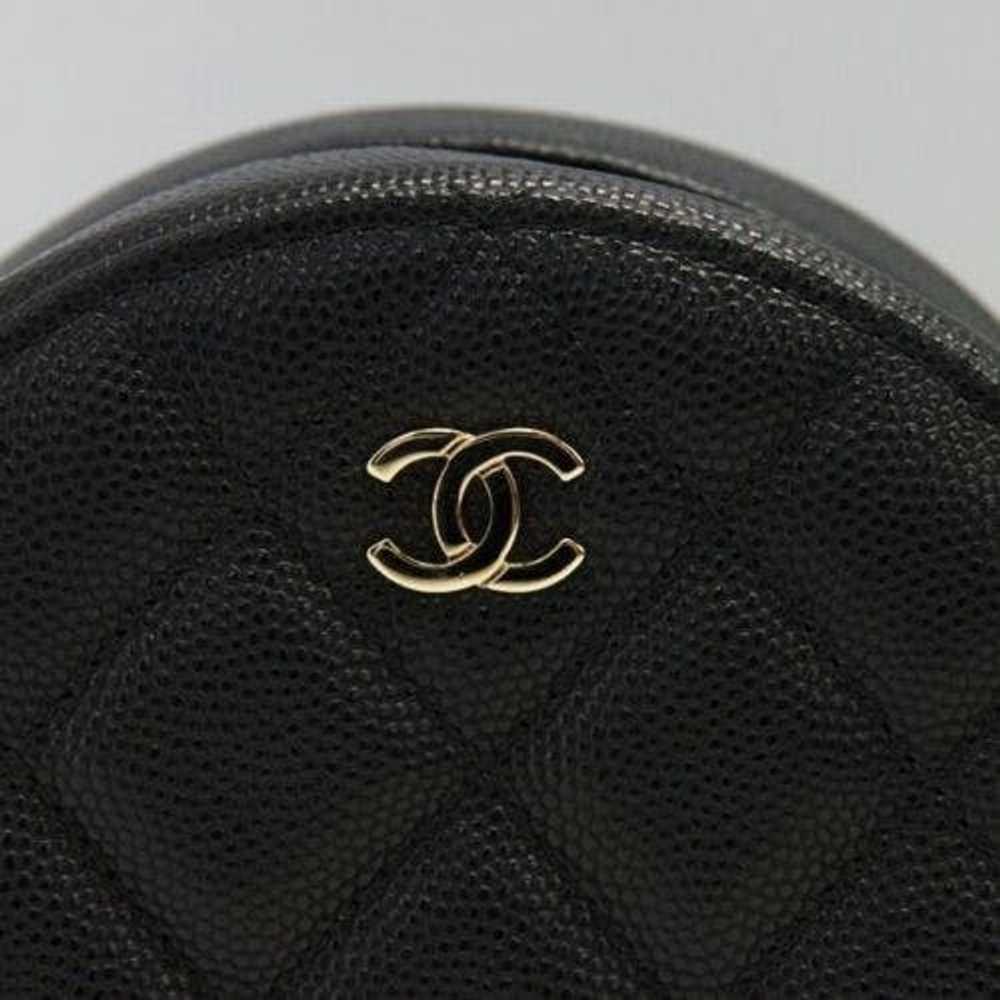 Chanel Chanel Matelasse Round Chain Pouch Shoulde… - image 5