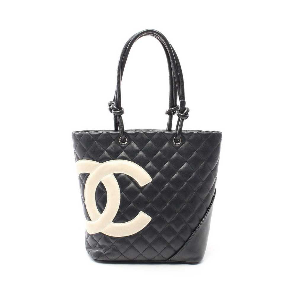 Chanel CHANEL CAMBON LINE MEDIUM HAND BAG TOTE BAG - image 1