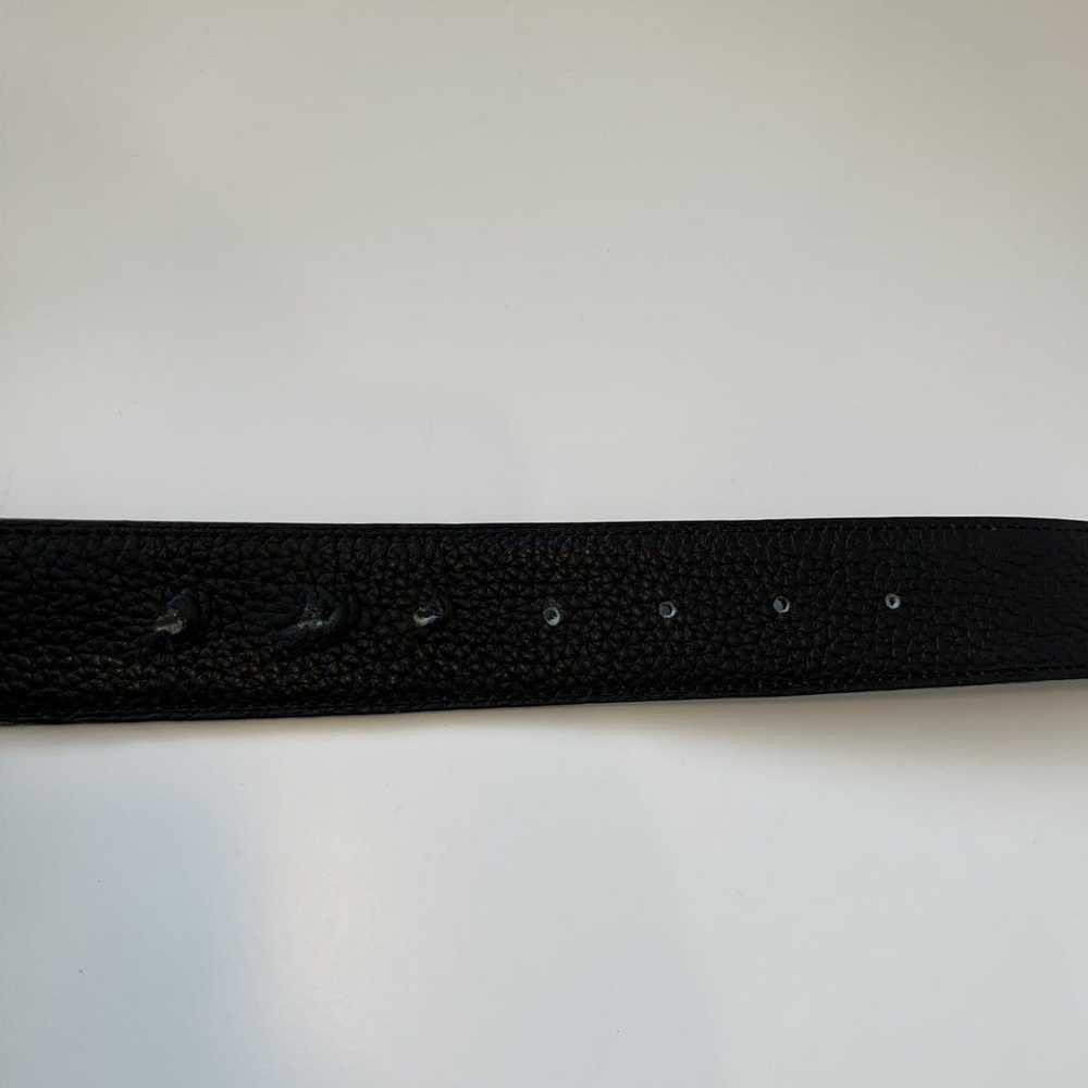 Hermes 🔹H Logo Reversible Buckle Leather Belt - image 2