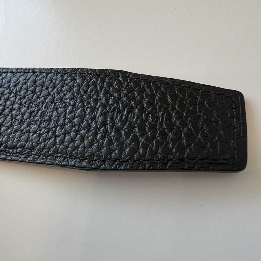 Hermes 🔹H Logo Reversible Buckle Leather Belt - image 3