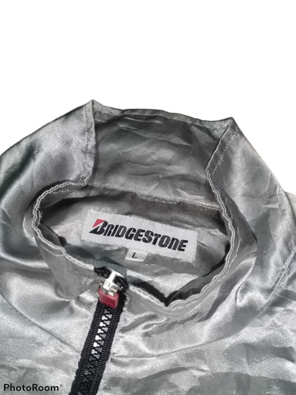 Japanese Brand × Racing × Vintage Bridgestone Zip… - image 6