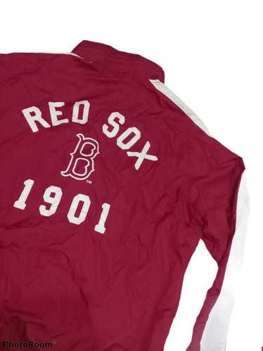 BOSTON RED SOX VINTAGE 90s TWINS MLB BASEBALL WINDBREAKER JACKET