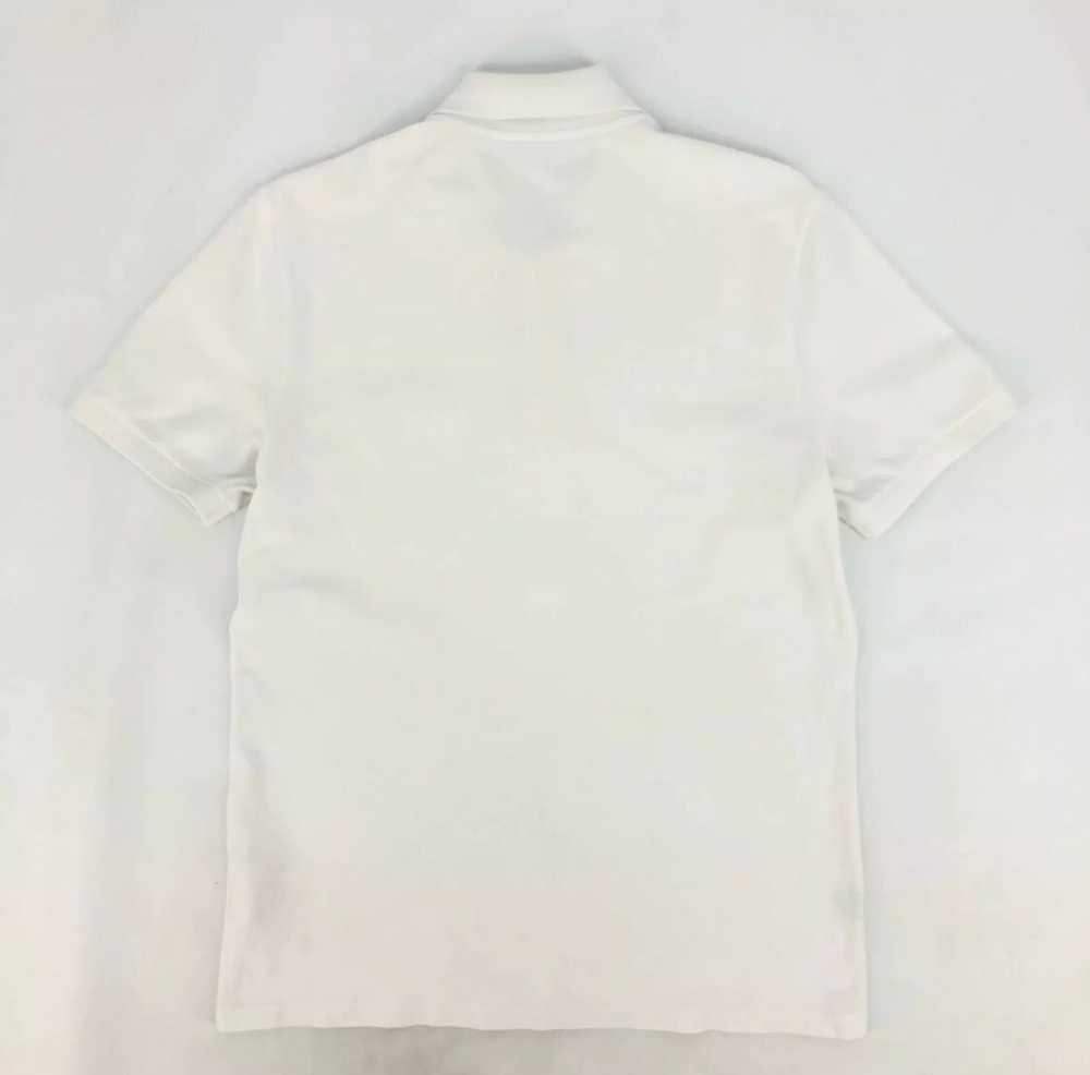 Gucci GUCCI Mens White Cotton Polo T-Shirt w GG L… - image 4