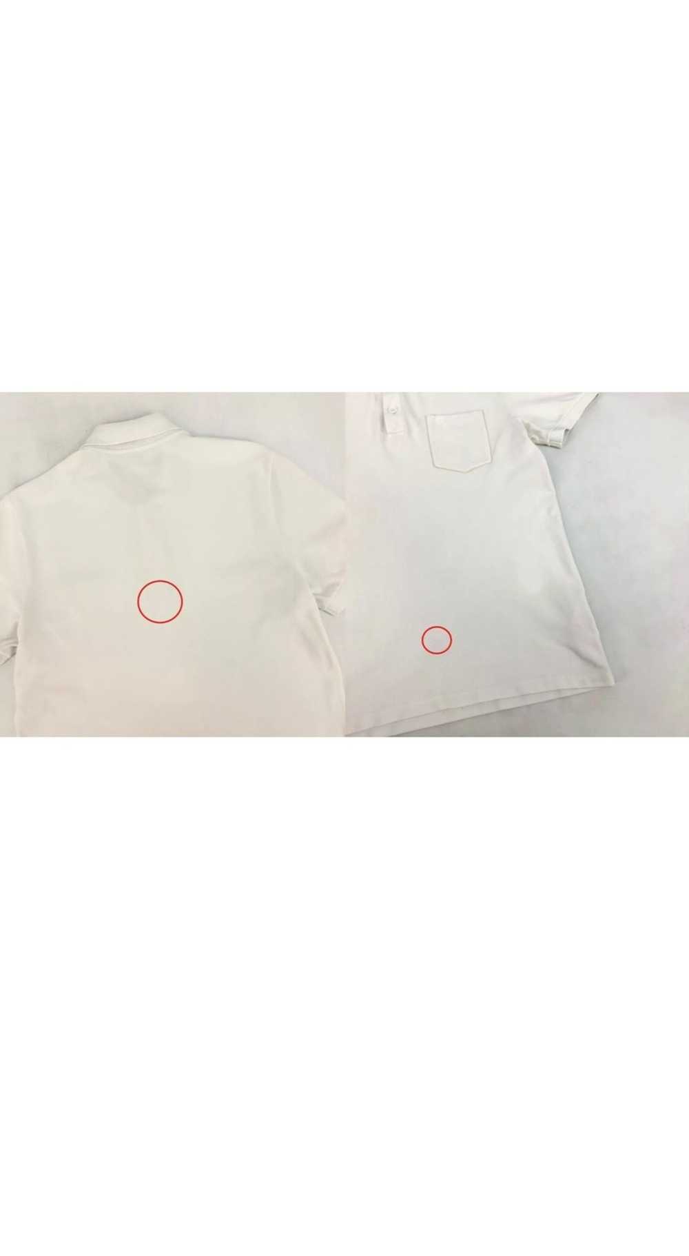 Gucci GUCCI Mens White Cotton Polo T-Shirt w GG L… - image 6