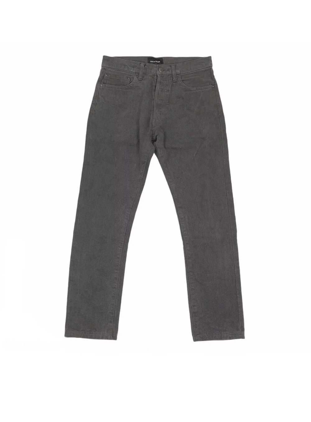 Nom De Guerre Nom De Guerre Men's Gray Slim Jeans… - image 1