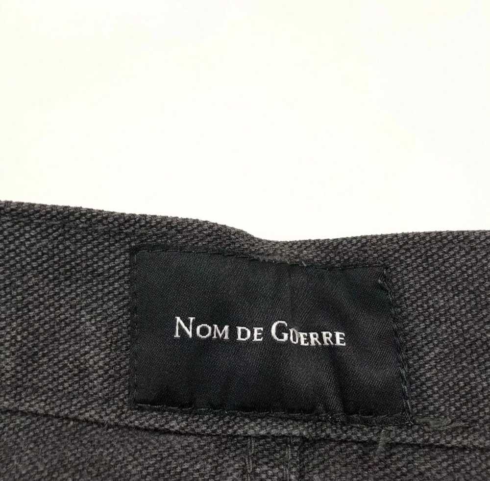 Nom De Guerre Nom De Guerre Men's Gray Slim Jeans… - image 4