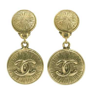 Chanel earrings gold gp - Gem