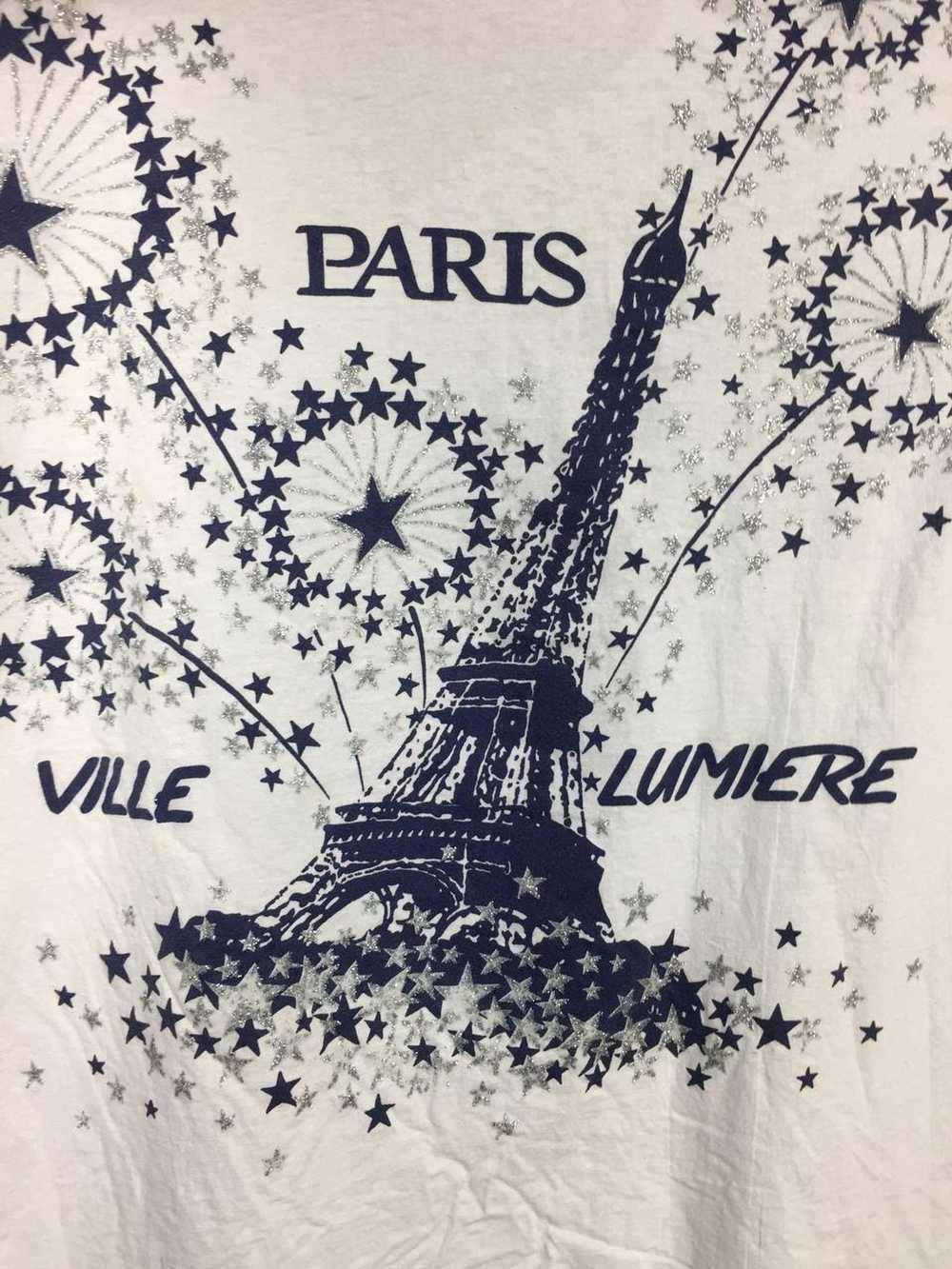 Art × Designer × Vintage Vtg 80s 90s Paris Eiffel… - image 3