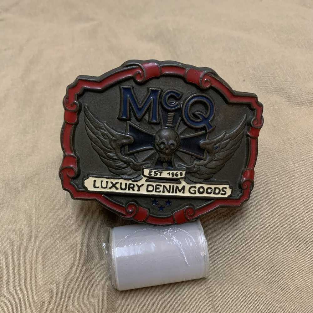 MCQ × McQ Alexander McQueen Vintage McQ Buckle Le… - image 2