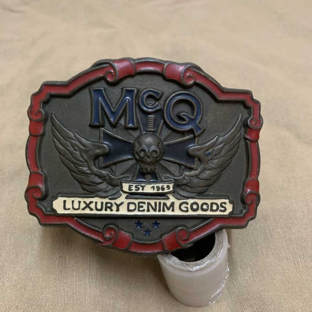 MCQ × McQ Alexander McQueen Vintage McQ Buckle Le… - image 3