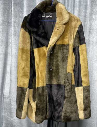 Supreme Faux Fur Coat Multicolor Men's - SS15 - US