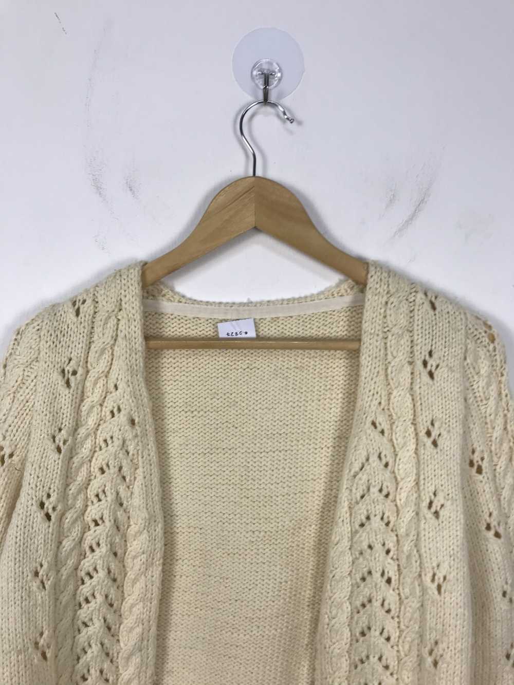 Cardigan × Coloured Cable Knit Sweater × Other Ja… - image 2