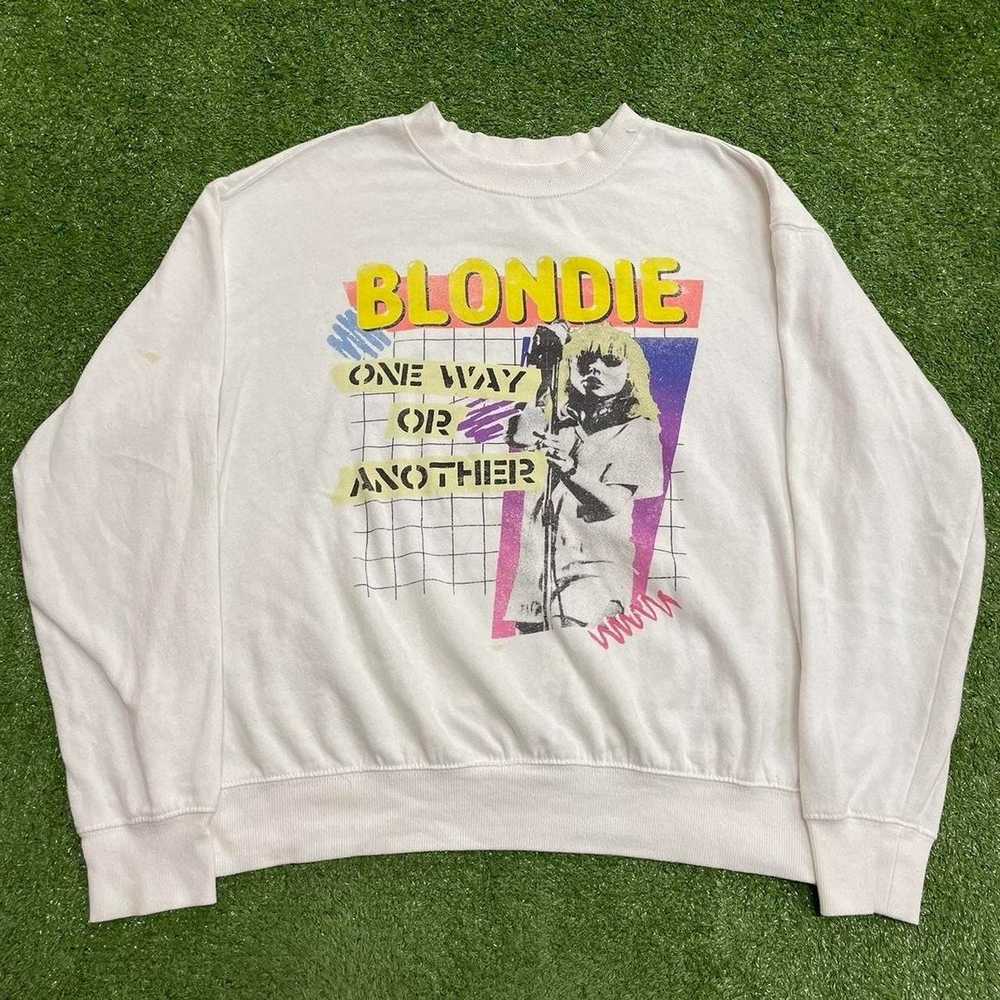 Band Tees Blondie One Way or Another Graphic Swea… - image 1