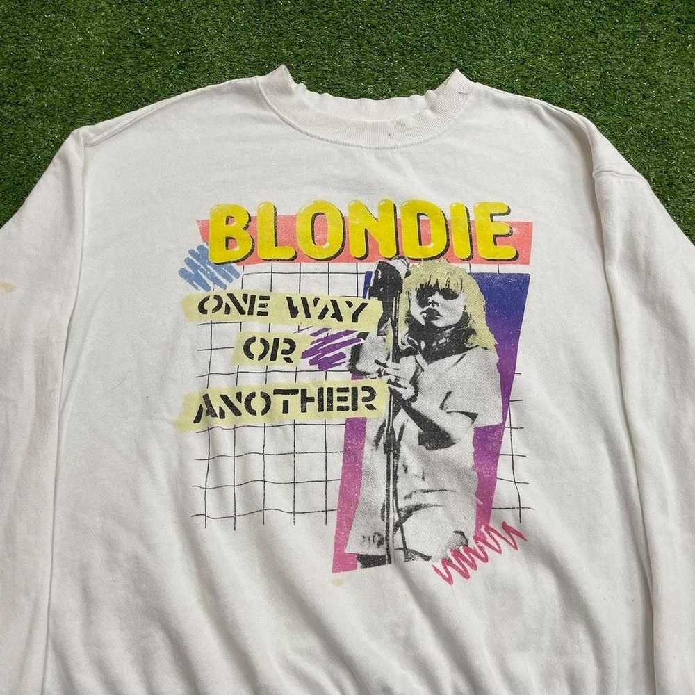 Band Tees Blondie One Way or Another Graphic Swea… - image 2