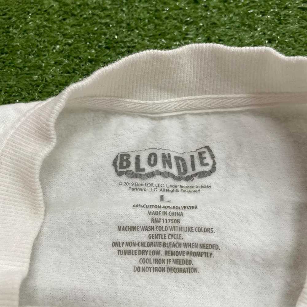 Band Tees Blondie One Way or Another Graphic Swea… - image 3