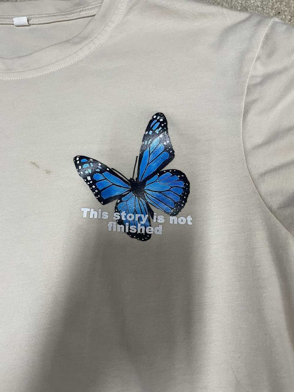 Japanese Brand × Streetwear Butterfly graphic tee… - image 2