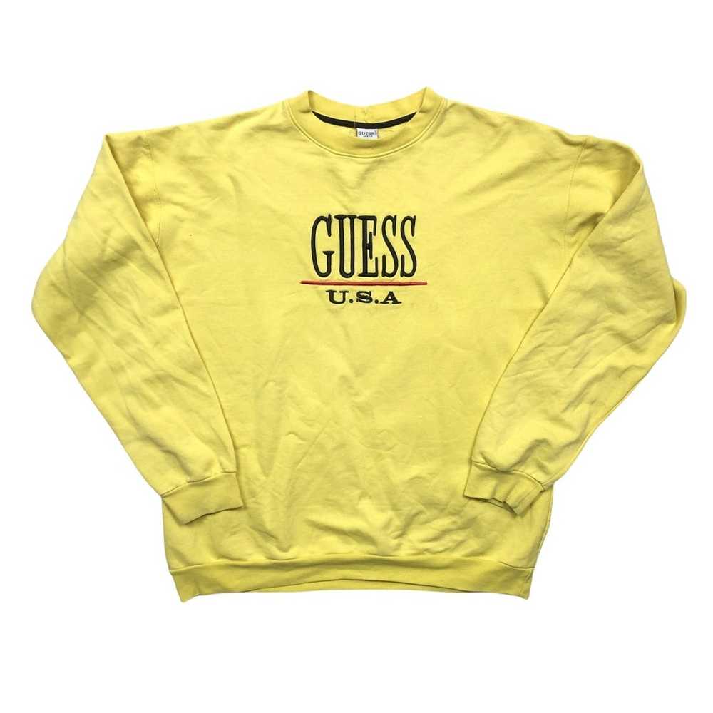 Guess × Vintage Vintage Guess crewneck from the 9… - image 1