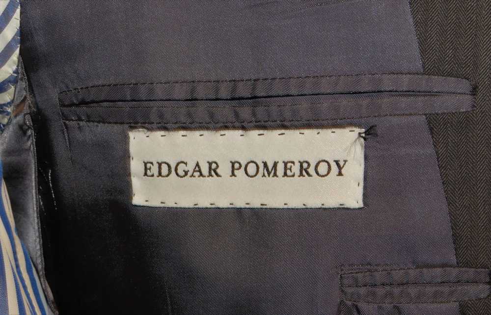 Bespoke Edgar Pomeroy Gray Herringbone Three Butt… - image 12