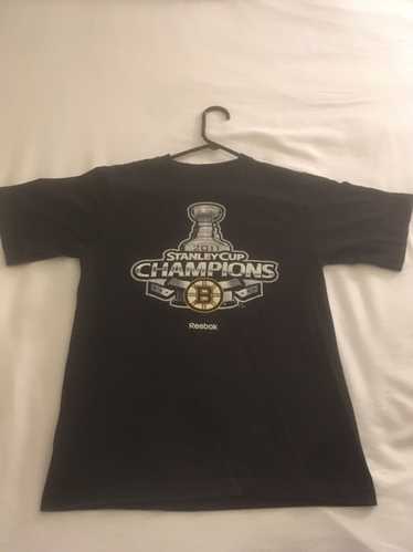 Reebok Boston Bruins T Shirt 2011 Champions