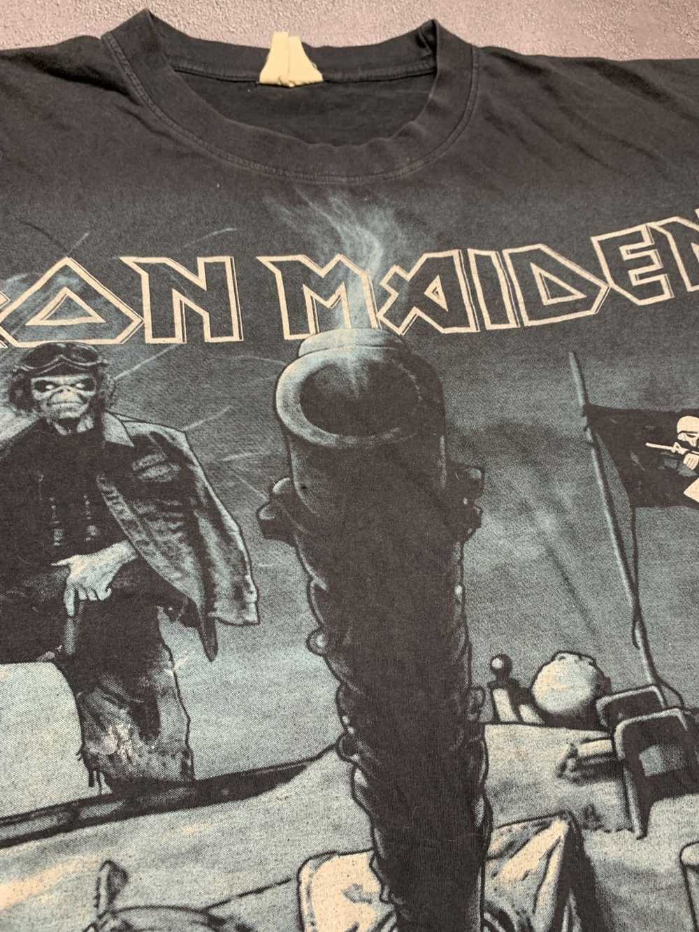 Band Tees × Iron Maiden × Vintage Vintage over pr… - image 12