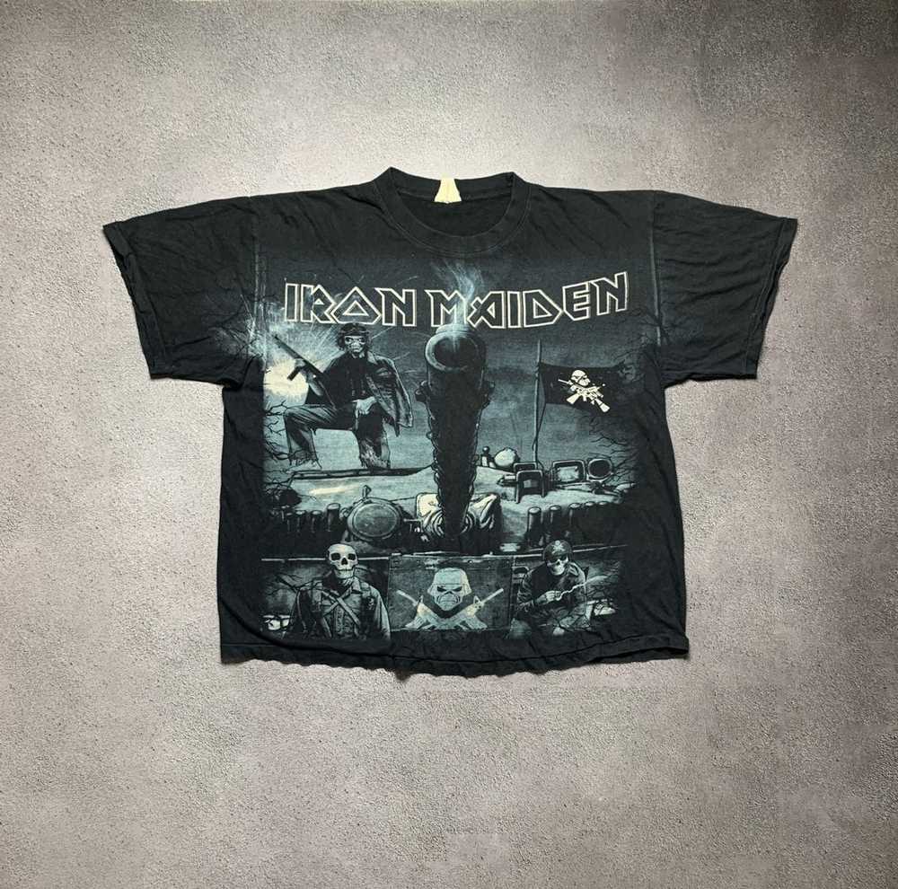 Band Tees × Iron Maiden × Vintage Vintage over pr… - image 7