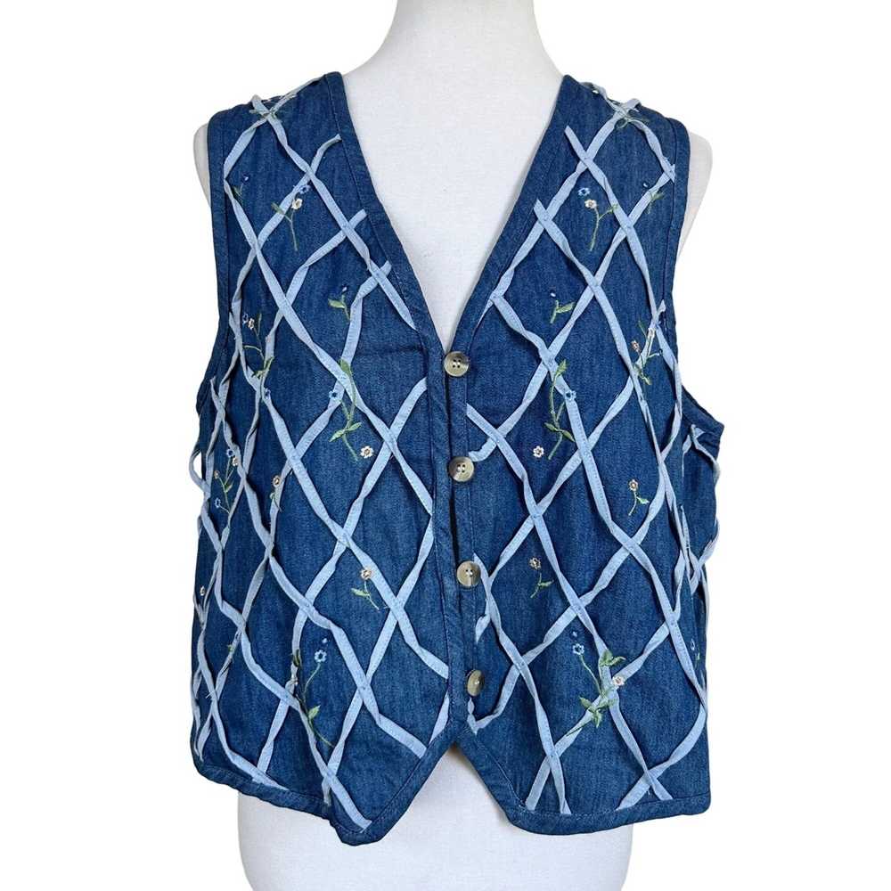 Rare × Streetwear × Vintage Vintage Womens Vest S… - image 4