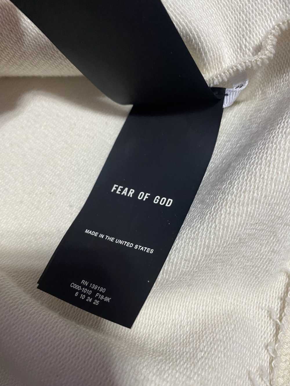 Fear of God FEAR OF GOD Long Sleeve Henley in Cre… - image 6
