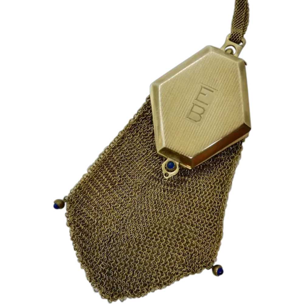 Compact Vanity Mesh Purse Bliss 1920's - image 1