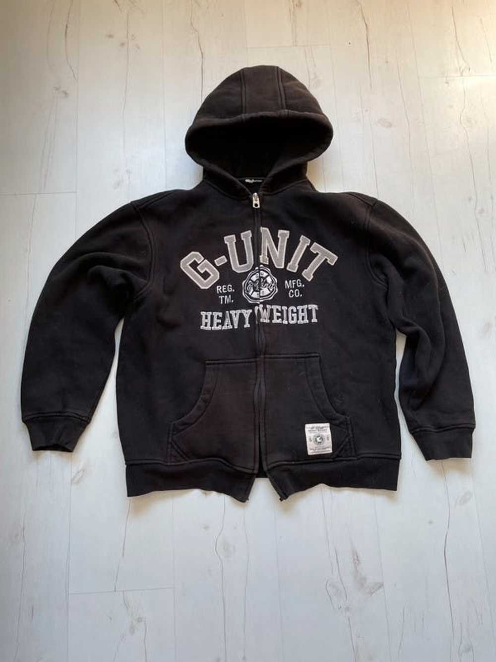 G Unit G-Unit Heavy Weight Vtg 2000s Y2K Zip Hoodie R… - Gem