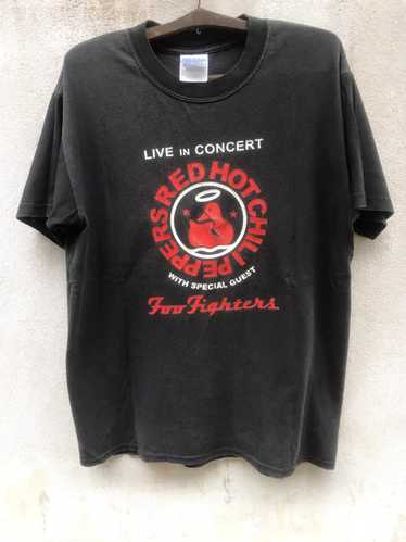 Band Tees × Vintage foo fighter X red hot chilipep