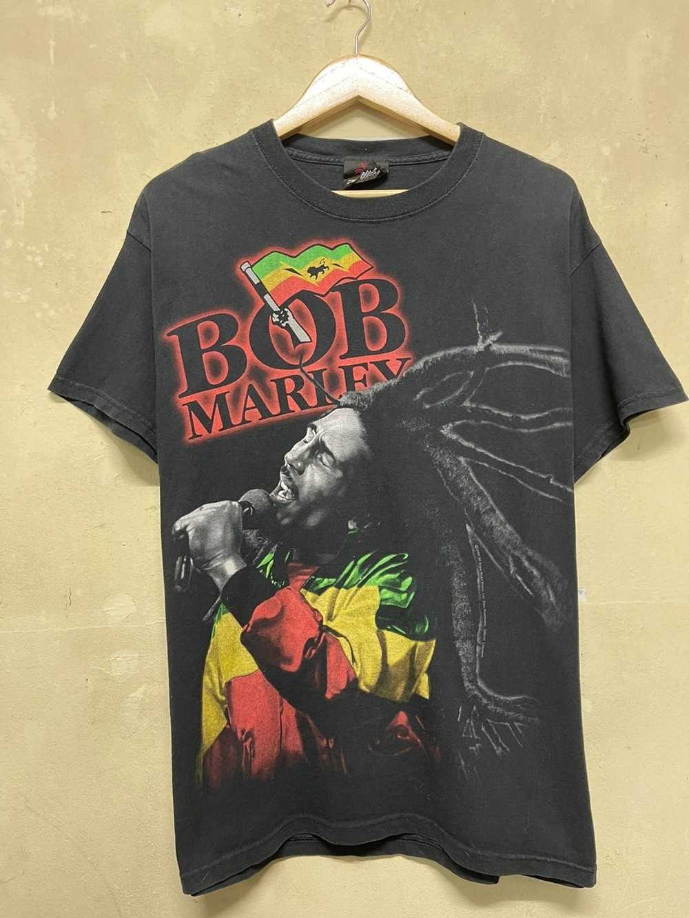 Bob Marley × Vintage × Zion Rootswear Vintage Y2k… - image 1