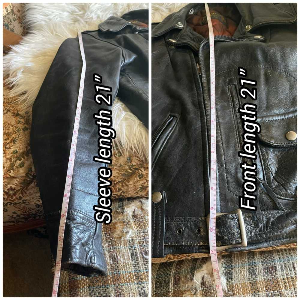 Vintage Buco Horsehide Vintage Leather Jacket Bik… - image 12