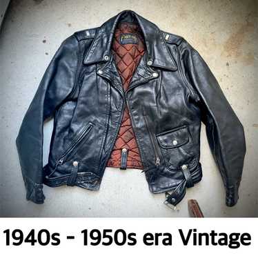 Vintage Buco Horsehide Vintage Leather Jacket Bik… - image 1