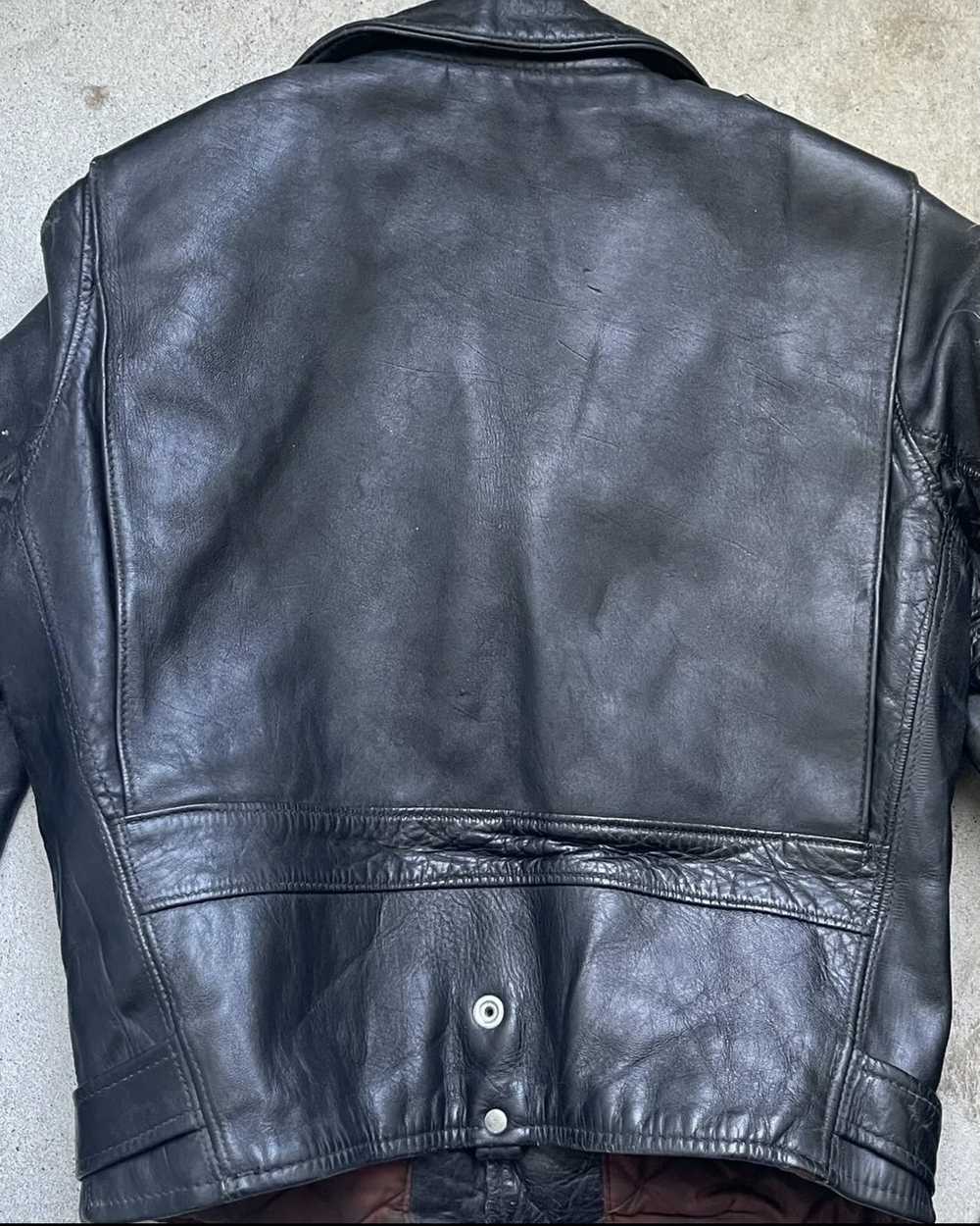 Vintage Buco Horsehide Vintage Leather Jacket Bik… - image 6