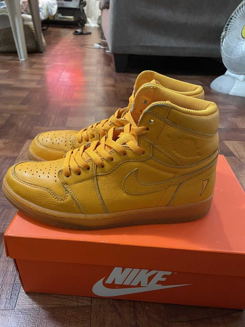 Jordan Brand × Nike Air Jordan 1 Orange Peel Gato… - image 3