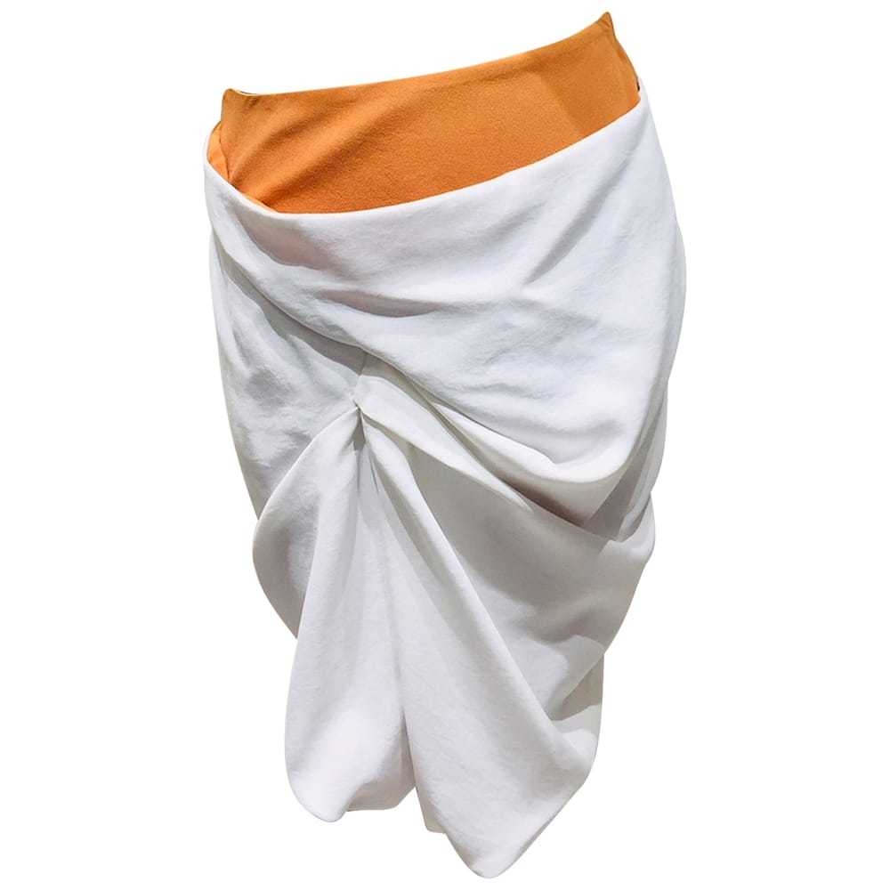 Thierry Mugler Silk mid-length skirt - image 1