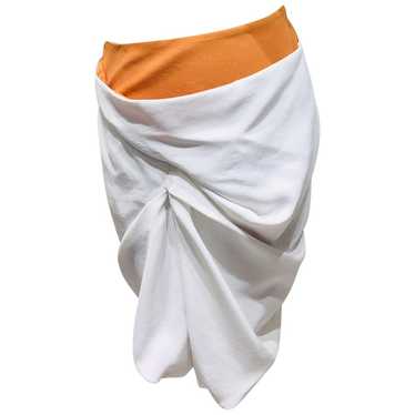 Thierry Mugler Silk mid-length skirt - image 1