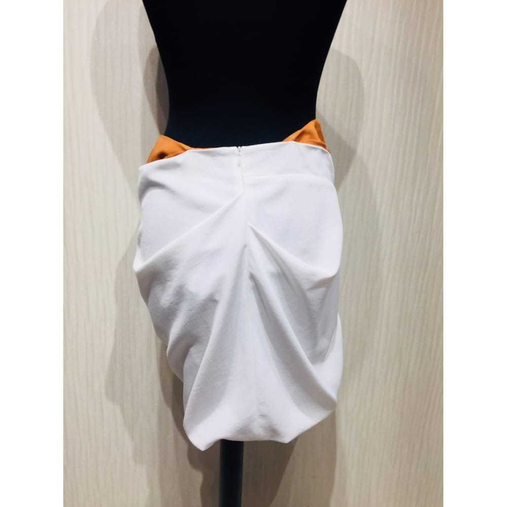 Thierry Mugler Silk mid-length skirt - image 4