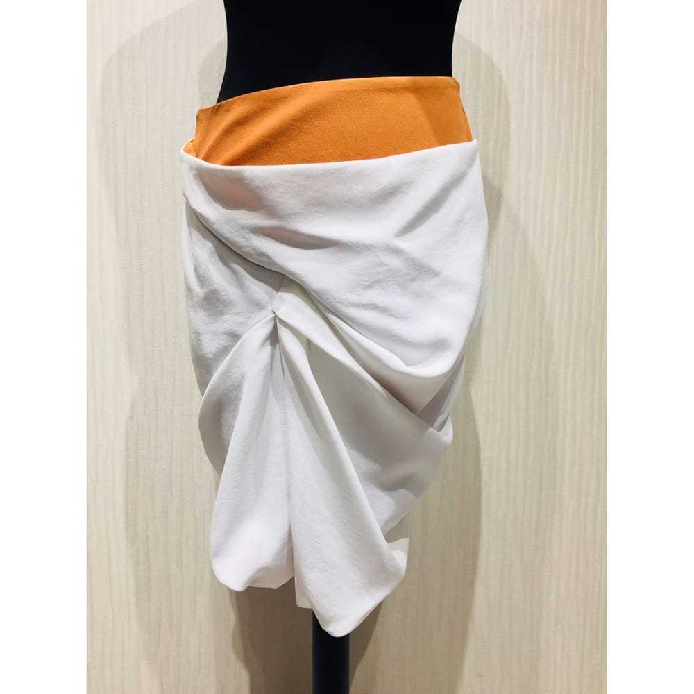 Thierry Mugler Silk mid-length skirt - image 6