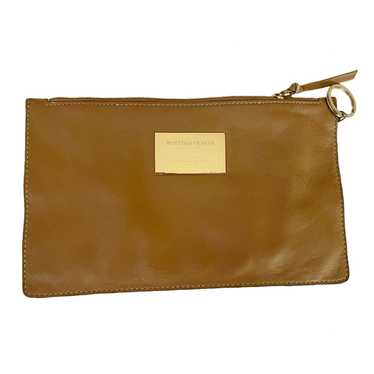 Bottega Veneta Point leather clutch bag - image 1