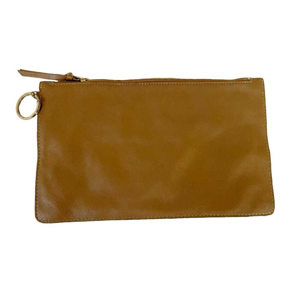 Bottega Veneta Point leather clutch bag - image 2