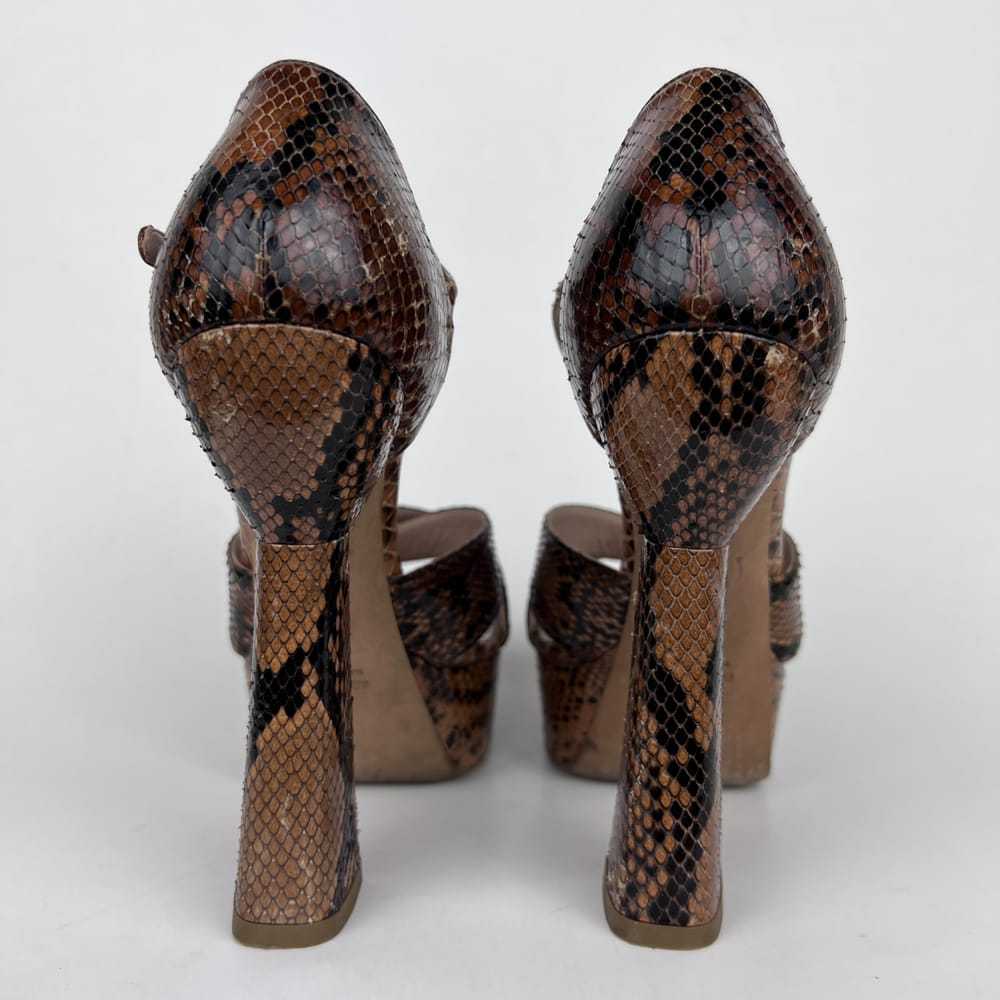 Miu Miu Exotic leathers sandals - image 7