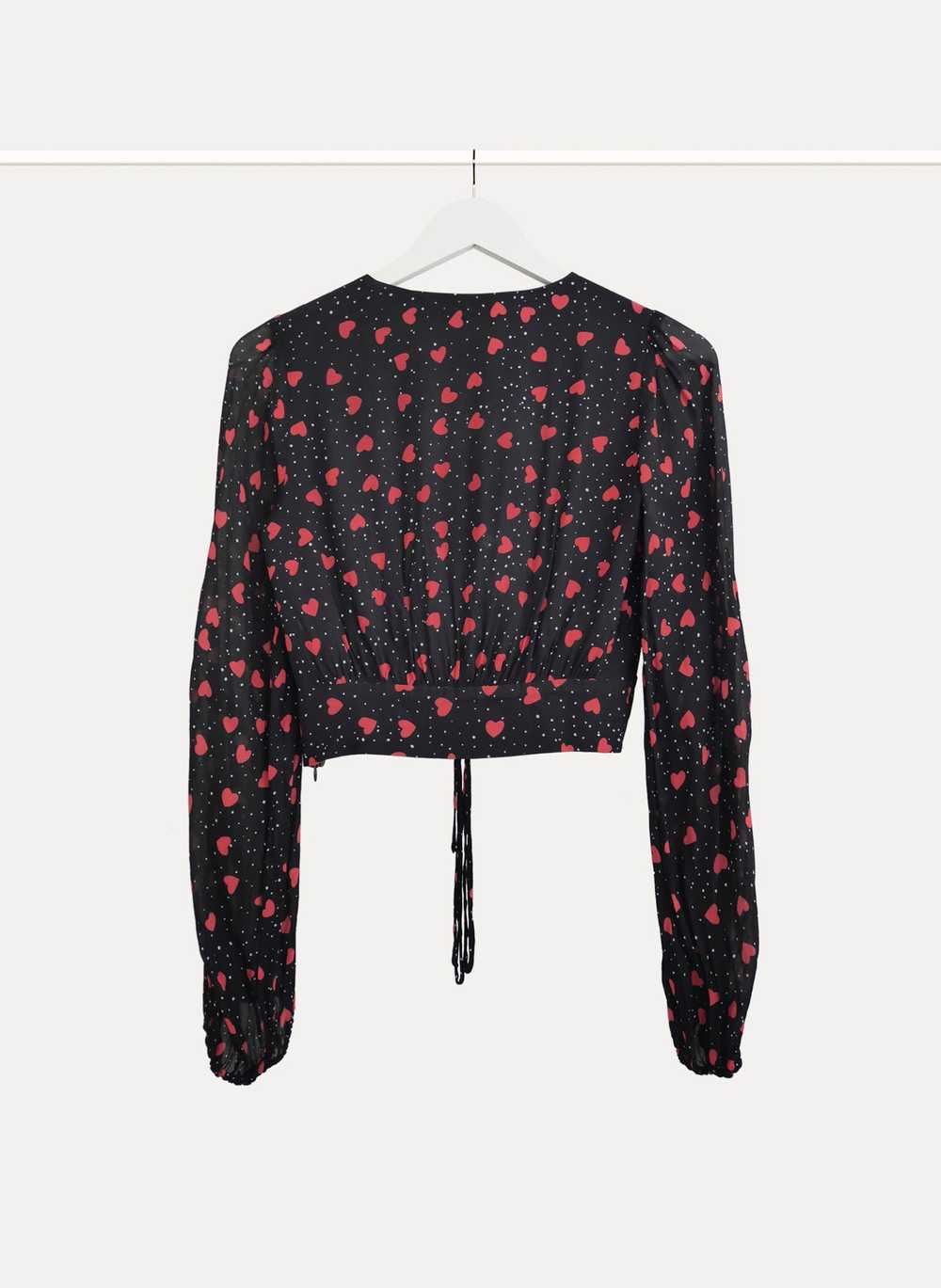 THE KOOPLES Heart print blouse S/36 - image 2