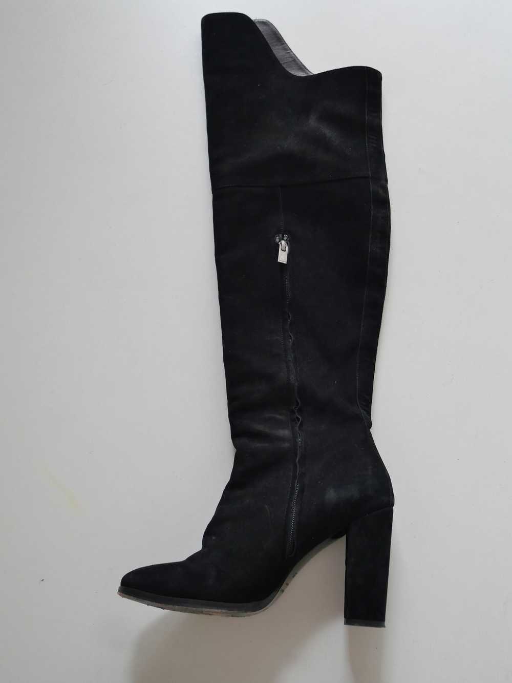 THE KOOPLES Thigh-high suede boots Black T39 - image 2